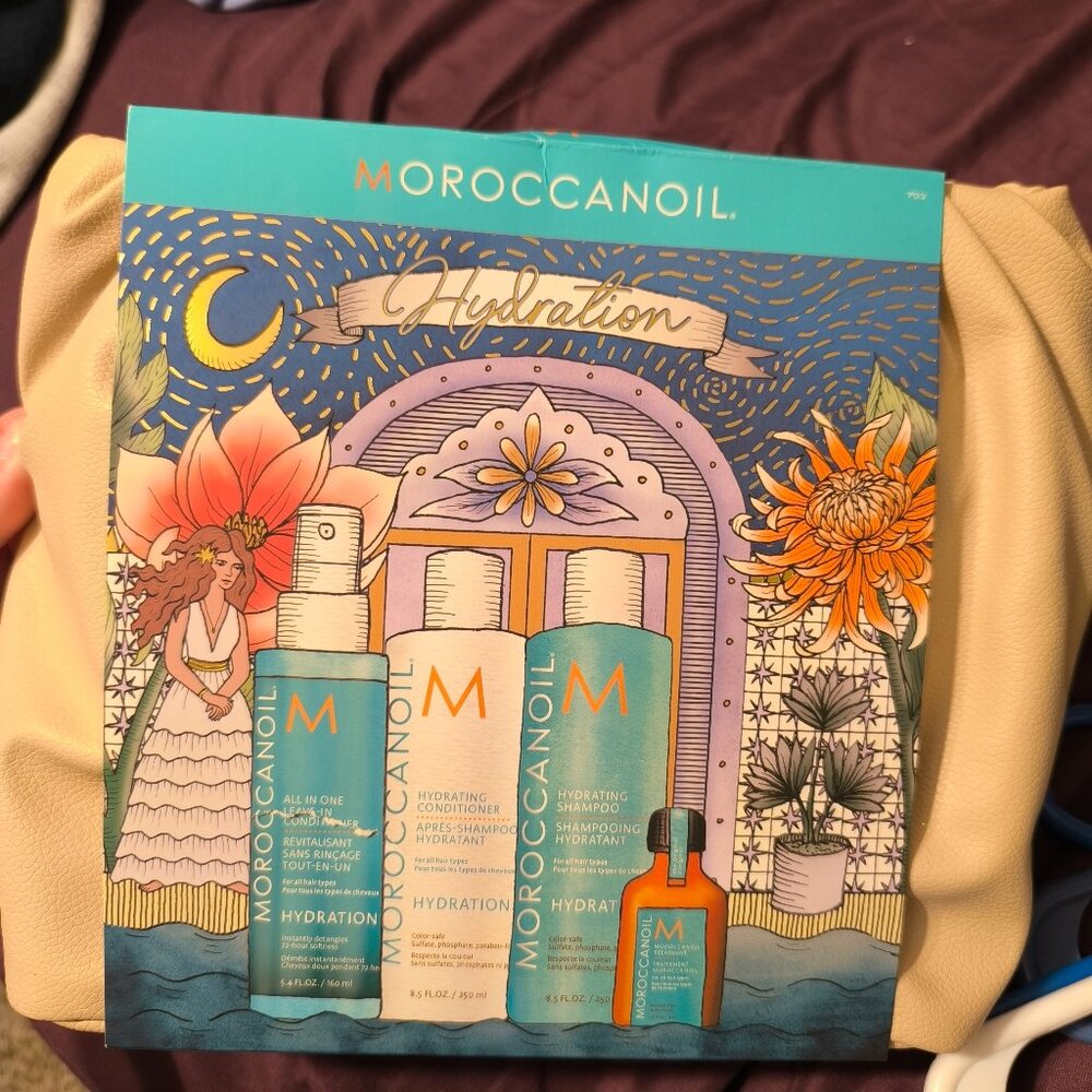 Moroccan oil shampoo set